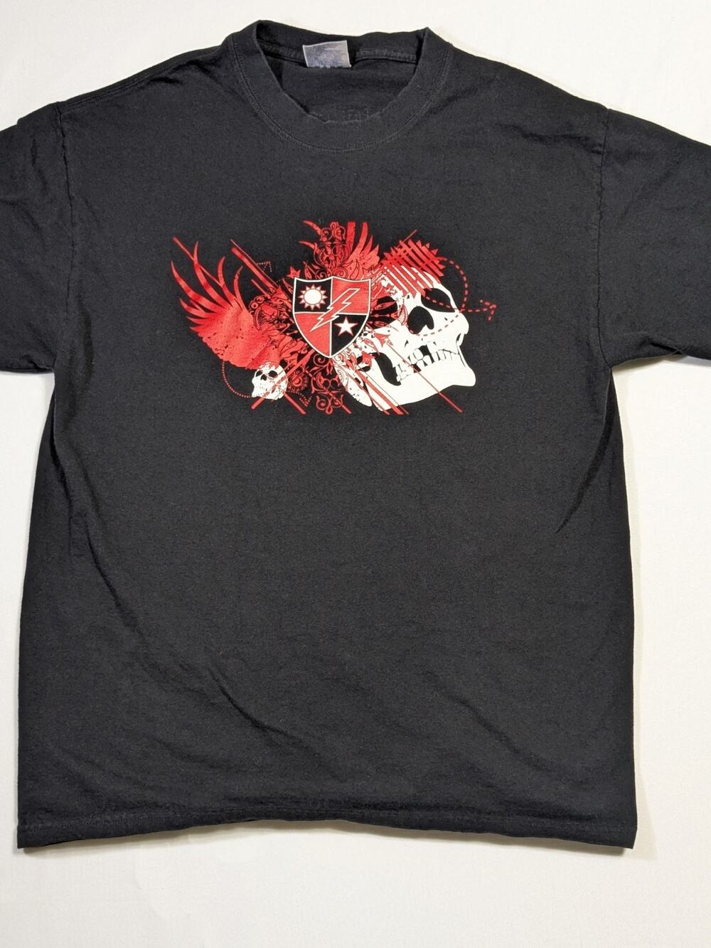 Y2K Vintage Graphic T-Shirt Skull Men's Large